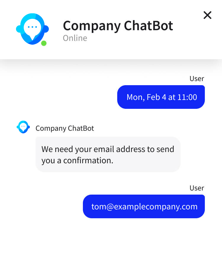 Convert leads with AI chat bot
